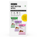 Nut Butter Bites - Assorted - 55% Dark Chocolate Truffle filled with Nut Butter - 12x20g