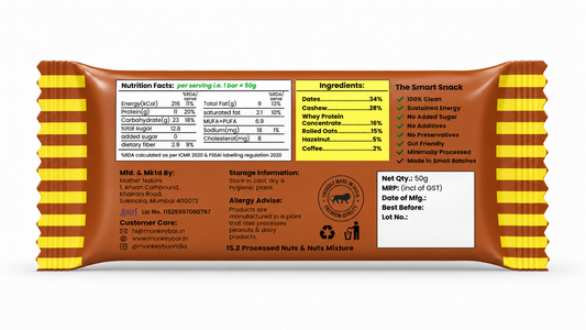 Protein Bars - Coffee Hazelnut - 8x50g