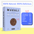 Morning Muesli - Chocolate - 350g - Breakfast Cereal made from pure chocolate - No refined sugar