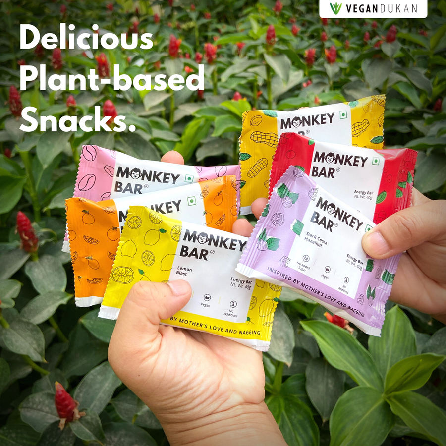 Vegan Energy Bar Assorted Box - Pack of 10