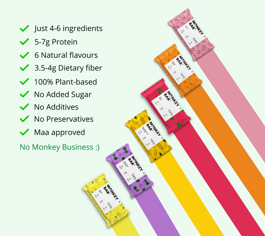 Vegan Energy Bar Assorted Box - Pack of 10