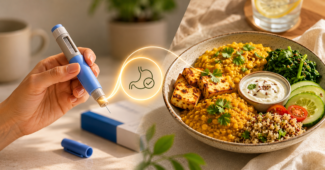 Ozempic India · GLP-1 India Diet · What To Eat On Ozempic India · Semaglutide India Food Guide · Generic Ozempic India 2026 · Clean Label · Monkey Bar