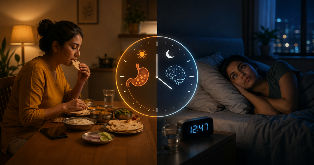 You Eat Dinner at 10 PM. You Can't Sleep at Midnight. These Two Things Are Not a Coincidence.