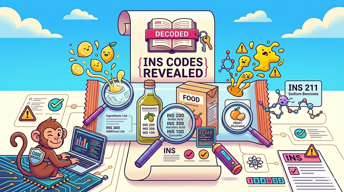 INS Numbers Decoded: The Additive Codes on Indian Food Labels You Should Actually Know