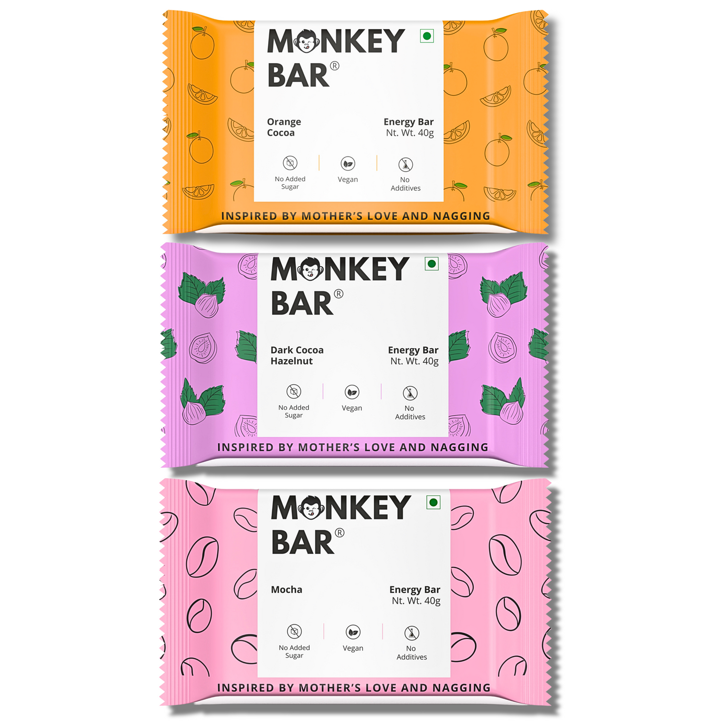 Energy Bars - Assorted Choco - 10x40g