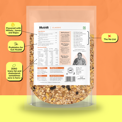 Morning Muesli - Classic No Added Sugar - 1x700g