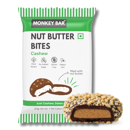 Nut Butter Bites - Cashew - 12x20g