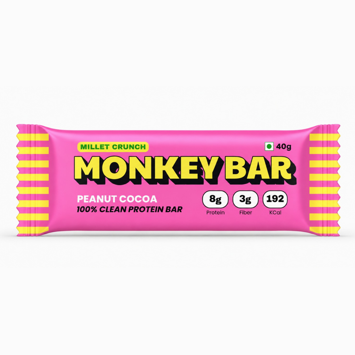 Millet Crunch Protein Bar - Peanut Cocoa - 6x40g