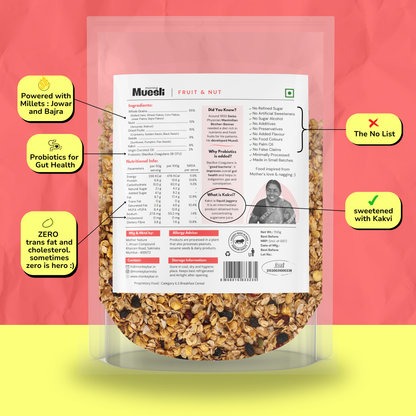 Morning Muesli - Fruit & Nut - 1x700g