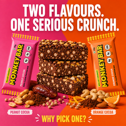 Millet Crunch Protein Bar - Assorted Pack - 6x40g