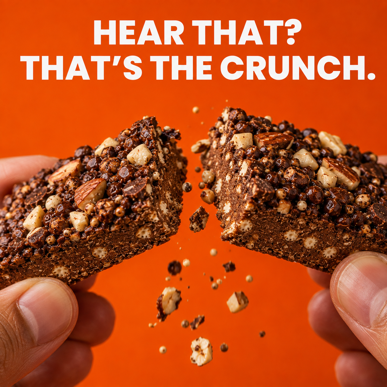 Millet Crunch Protein Bar - Orange Cocoa - 6x40g