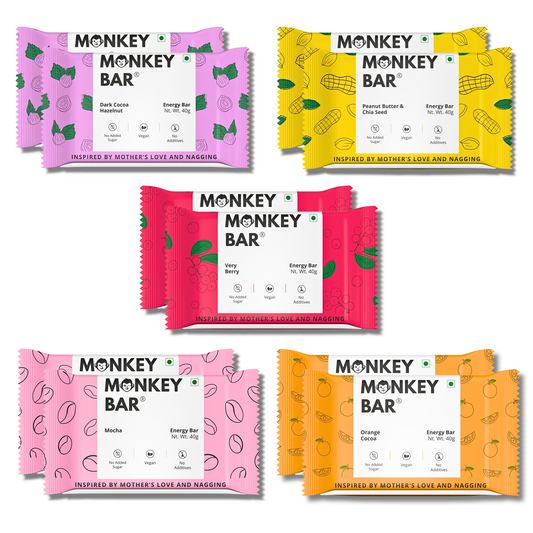 Energy Bars - Assorted - 10x40g
