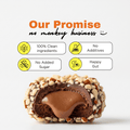 Nut Butter Bites - Assorted - 55% Dark Chocolate Truffle filled with Nut Butter - 12x20g
