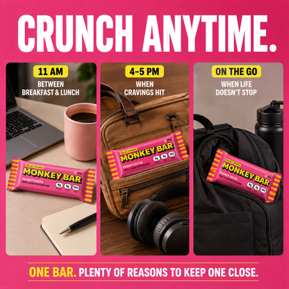 Millet Crunch Protein Bar - Peanut Cocoa - 6x40g