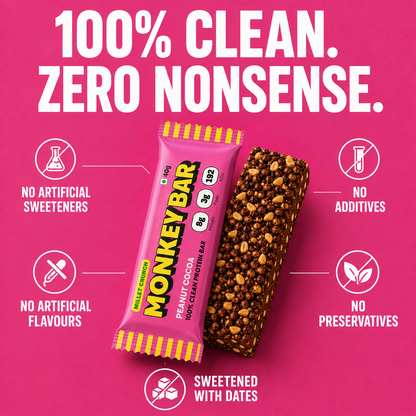 Millet Crunch Protein Bar - Peanut Cocoa - 6x40g