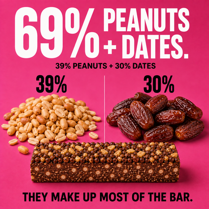 Millet Crunch Protein Bar - Peanut Cocoa - 6x40g