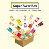 Super Saver Box - 14 Bars - 8 Protein Bars + 6 Energy Bars