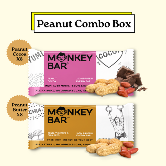 Protein Bars - Peanut Combo - 16x50g