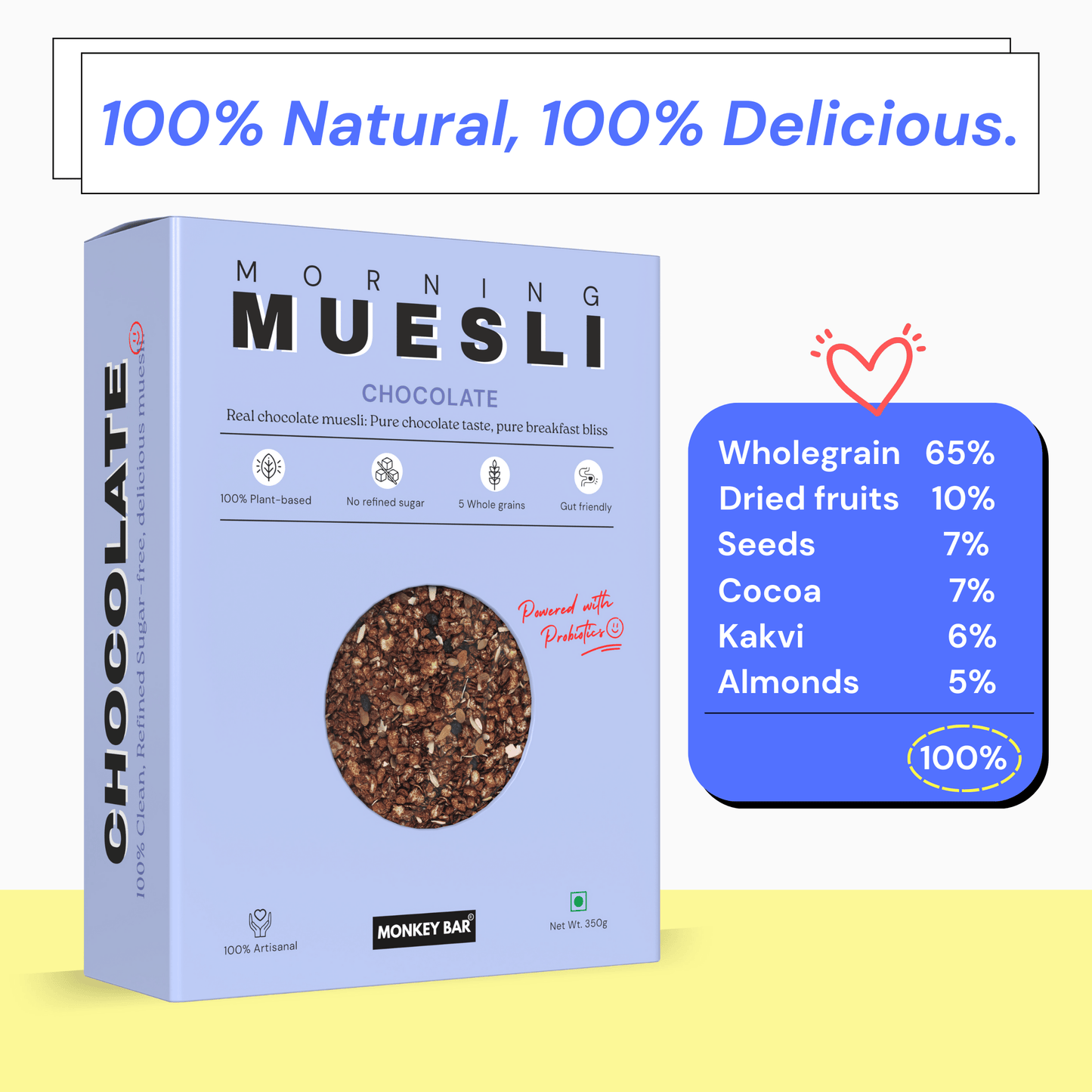 Morning Muesli - Chocolate - 1x350g