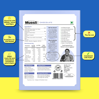 Morning Muesli - Chocolate - 1x350g