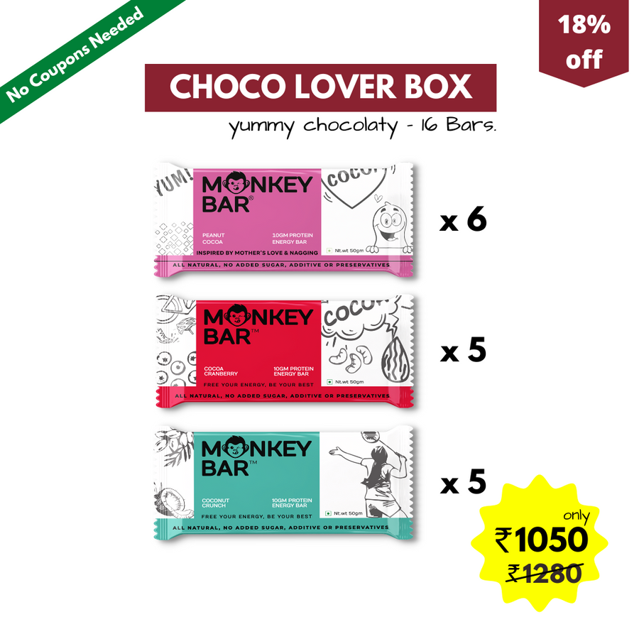 Choco Lover Box - 16 Protein Bars