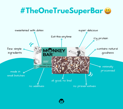 Protein Bars - Coconut Crunch - 8x50g