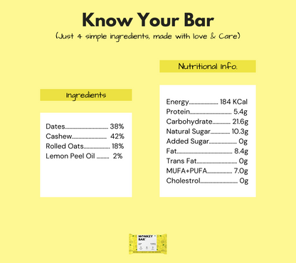Energy Bars - Lemon Blast - 10x40g